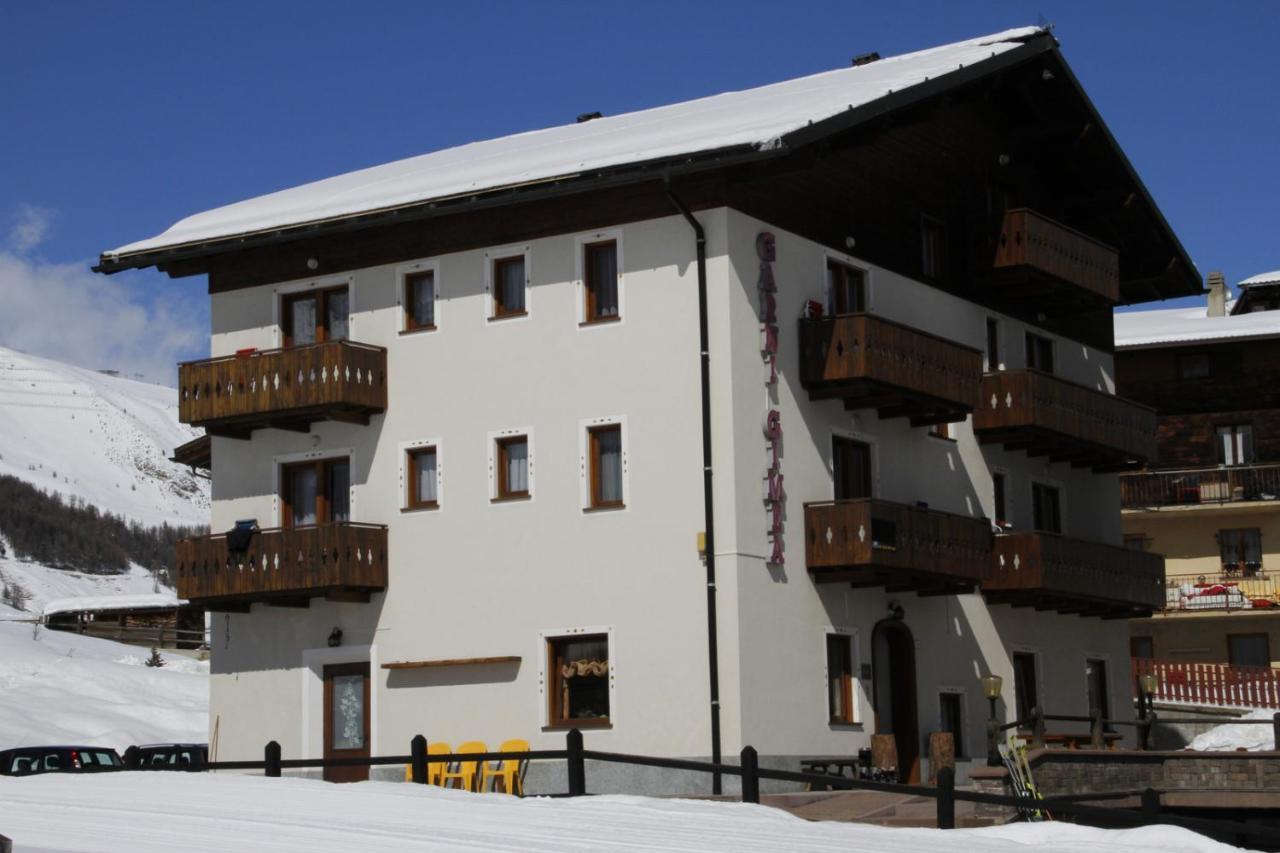 Garni Gimea Hotel Livigno Bagian luar foto