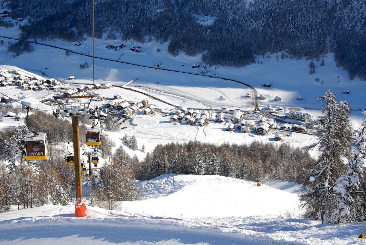 Garni Gimea Hotel Livigno Bagian luar foto